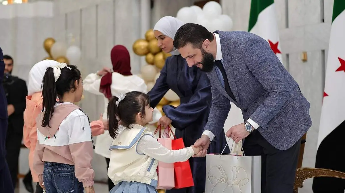 عکس جدید از محمد الجولانی و همسرش + ببینید
