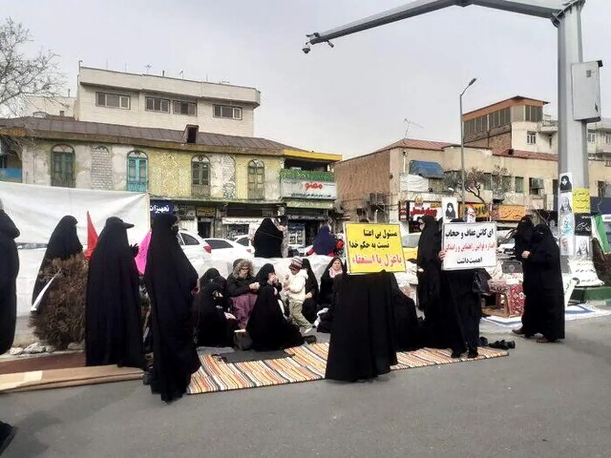 توضیحات مهم پلیس درباره تجمع غیرقانونی ۴۰ روزه مقابل مجلس 