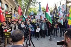 تقدیر مردم استانبول از جمهوری اسلامی ایران + عکس 