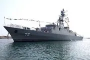 ناوشکن زاگرس به آب انداخته می‌شود