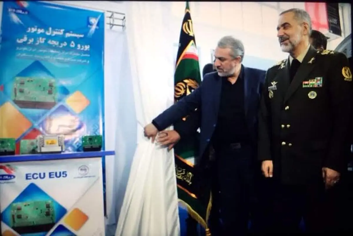 محصول مشترک وزارت دفاع و ایران خودرو+عکس
