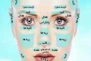 به کمک محل جوش صورتتان، بیماری هایتان را پیدا کنید