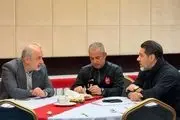 حضور مدیرعامل پرسپولیس در اردوی پیش از دربی +عکس