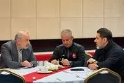 حضور مدیرعامل پرسپولیس در اردوی پیش از دربی +عکس