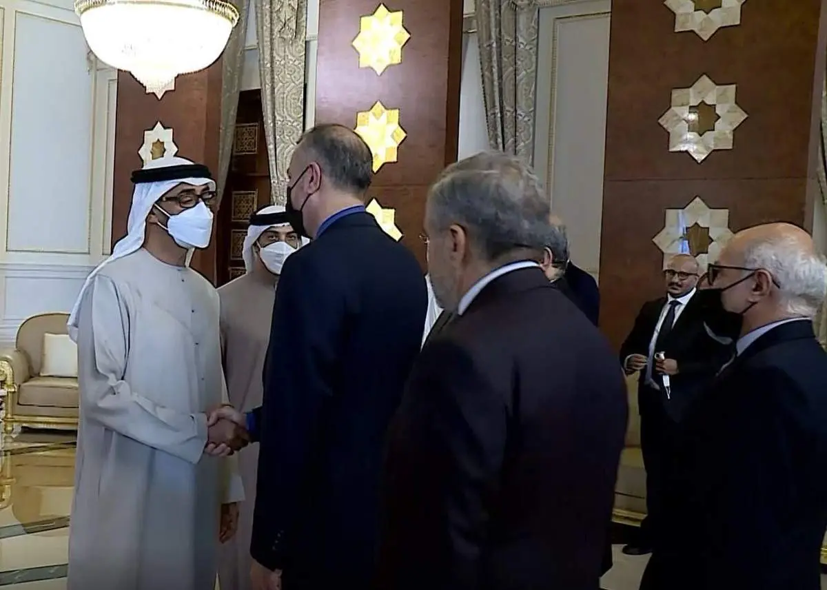 وزیر امور خارجه با رئیس جدید امارات گفتگو کرد