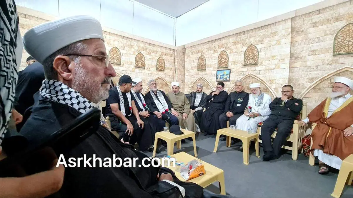 بازدید سردار قاآنی از موکب‌های بنیاد مکتب حاج قاسم + عکس