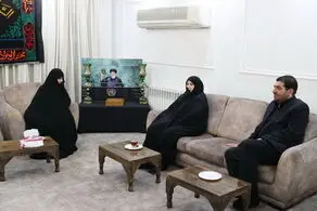 عکسی از ابراهیم رئیسی که پس از شهادتش در منزل او نصب شد + ببینید 