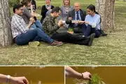 آلمانی ها هم سیزده بدر را جشن گرفتند/ ببینید 