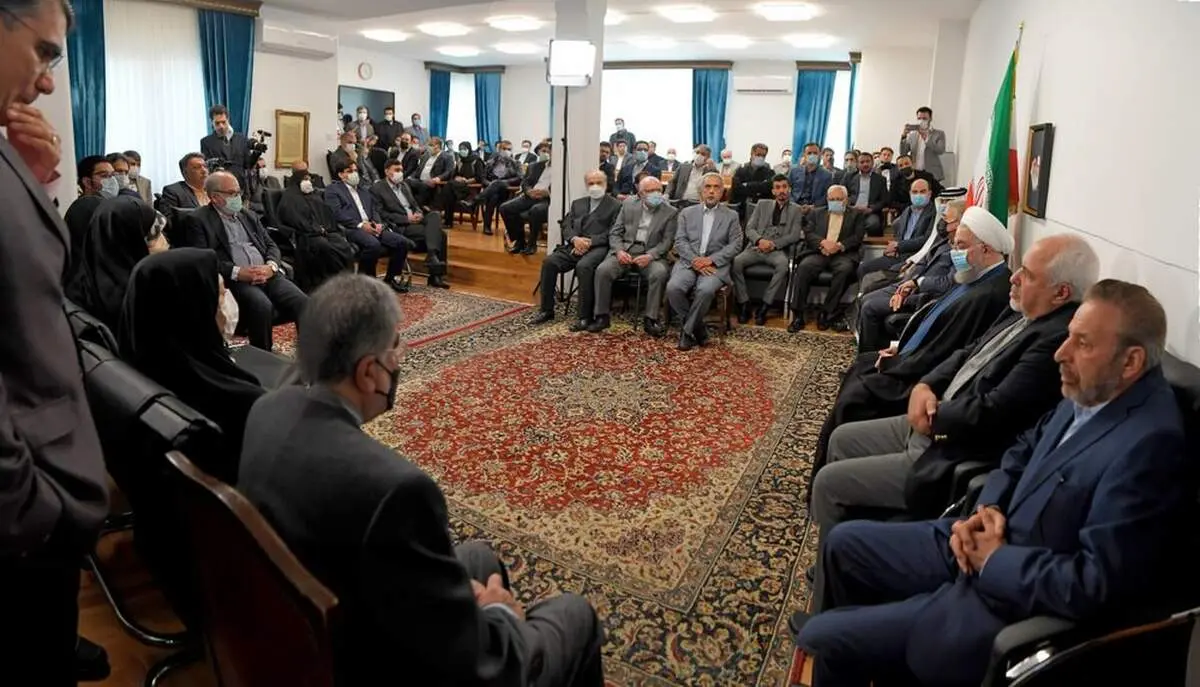 دیدار نوروزی حسن روحانی+تصاویر