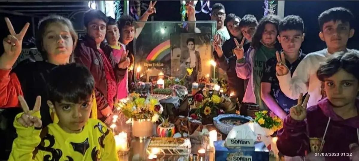 عکس دردناک از مزار کیان پیرفلک‌ در آستانه سال نو+عکس