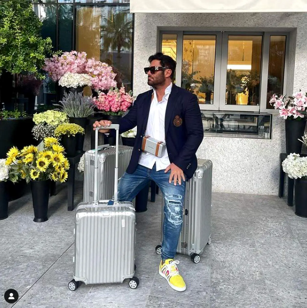 محمدرضا گلزار باز هم صدای کاربران را درآورد + عکس