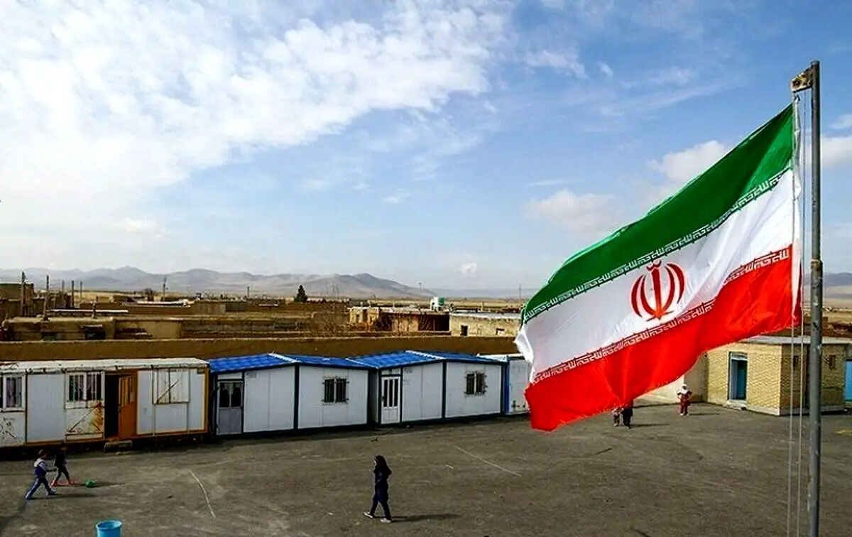 کانکس مدرسه در این روستا تخریب شد/ آخرین وضعیت دانش آموزان