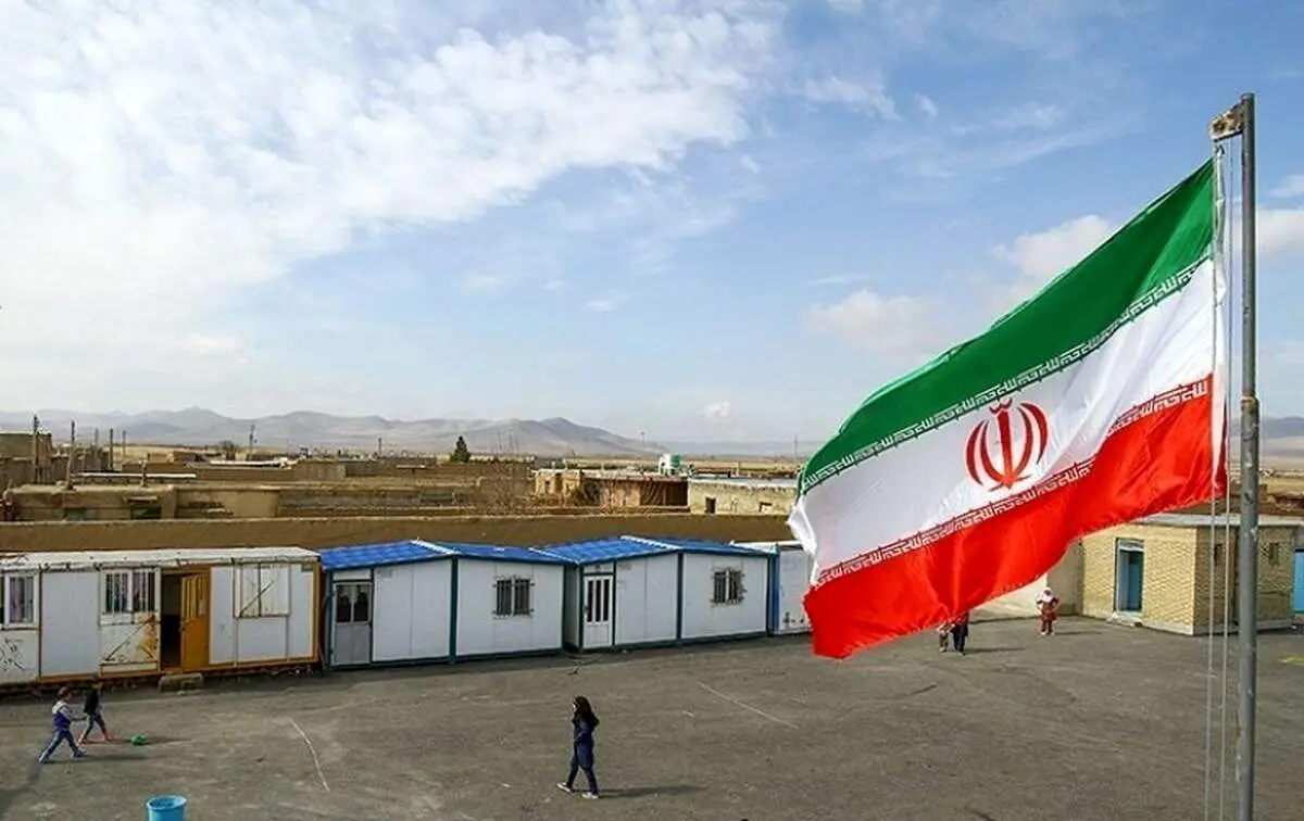 کانکس مدرسه در این روستا تخریب شد/ آخرین وضعیت دانش آموزان