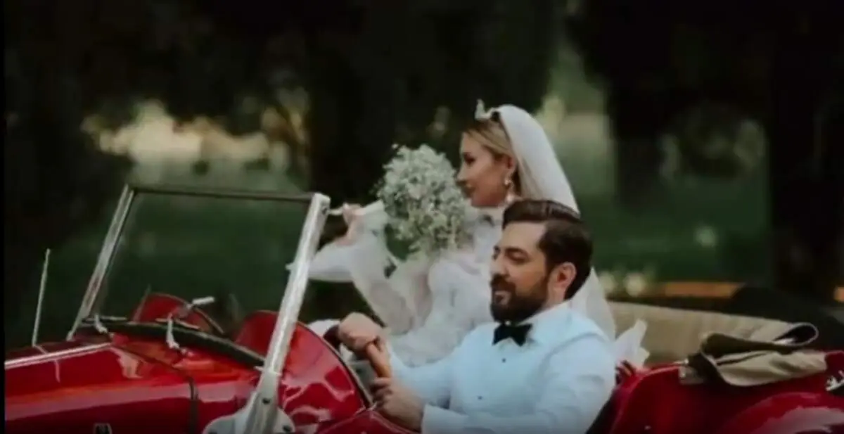 اولین فیلم و عکس ها از عروسی ۳۶ میلیاردی بهرام رادان در تفلیس!/ روی گلزار کم شد
