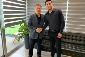 رسمی:سعید مهری در آغوش ساپینتو!