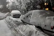 تهران برفی می‌شود