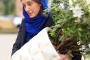 تصویر دیدنی از چهره هدیه تهرانی در آستانه سال جدید