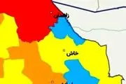 تنها شهرهای آبی کرونایی کشور تا 18 فروردین 1400
