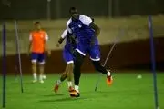 شیخ دیاباته سرحال و آماده به لیگ قهرمانان آسیا رسید
