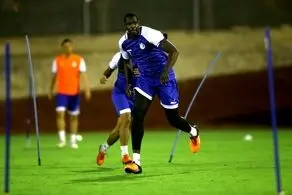 شیخ دیاباته سرحال و آماده به لیگ قهرمانان آسیا رسید