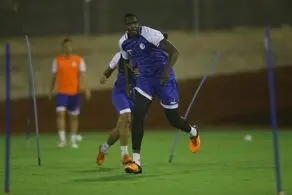 شیخ دیاباته سرحال و آماده به لیگ قهرمانان آسیا رسید