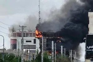 آتش سوزی آخرالزمانی در پاساژ ارغوان فاز 4 اندیشه/ فیلم