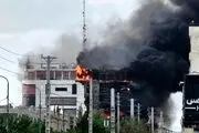 آتش سوزی آخرالزمانی در پاساژ ارغوان فاز 4 اندیشه/ فیلم