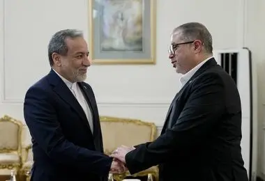 دیدار عراقچی با رئیس دفتر روابط عربی ـ اسلامی حماس