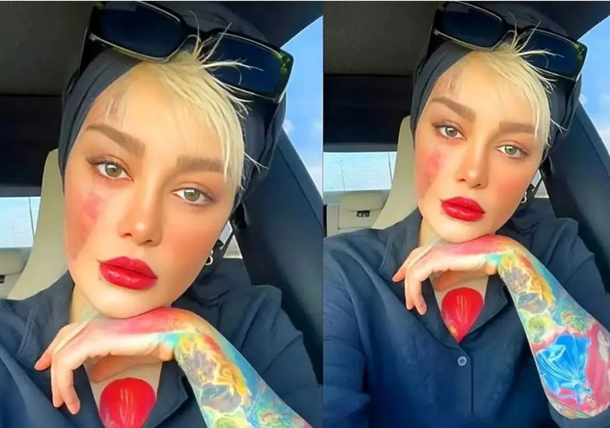 چهره مظلوم سحر قریشی در اولین فیلمش قبل از تتو‌ زدن/ عکس