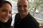 بی حیایی مهناز افشار و احسان کرمی در کنسرت خواننده آنور آبی کُفر ایرانی ها را درآورد!/ عکس