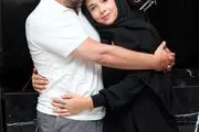 همسر سابق پژمان بازغی و دخترش نفس در اکران عمومی/ عکس