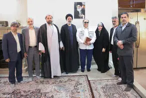 تجلیل نمایندگان رهبر انقلاب از جانبازان سرافراز دفاع مقدس
