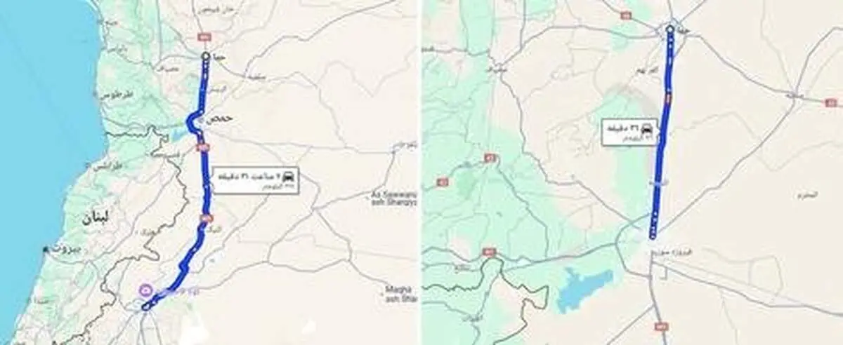 گروهک تروریستی تحریر الشام چقدر با دمشق فاصله دارد؟