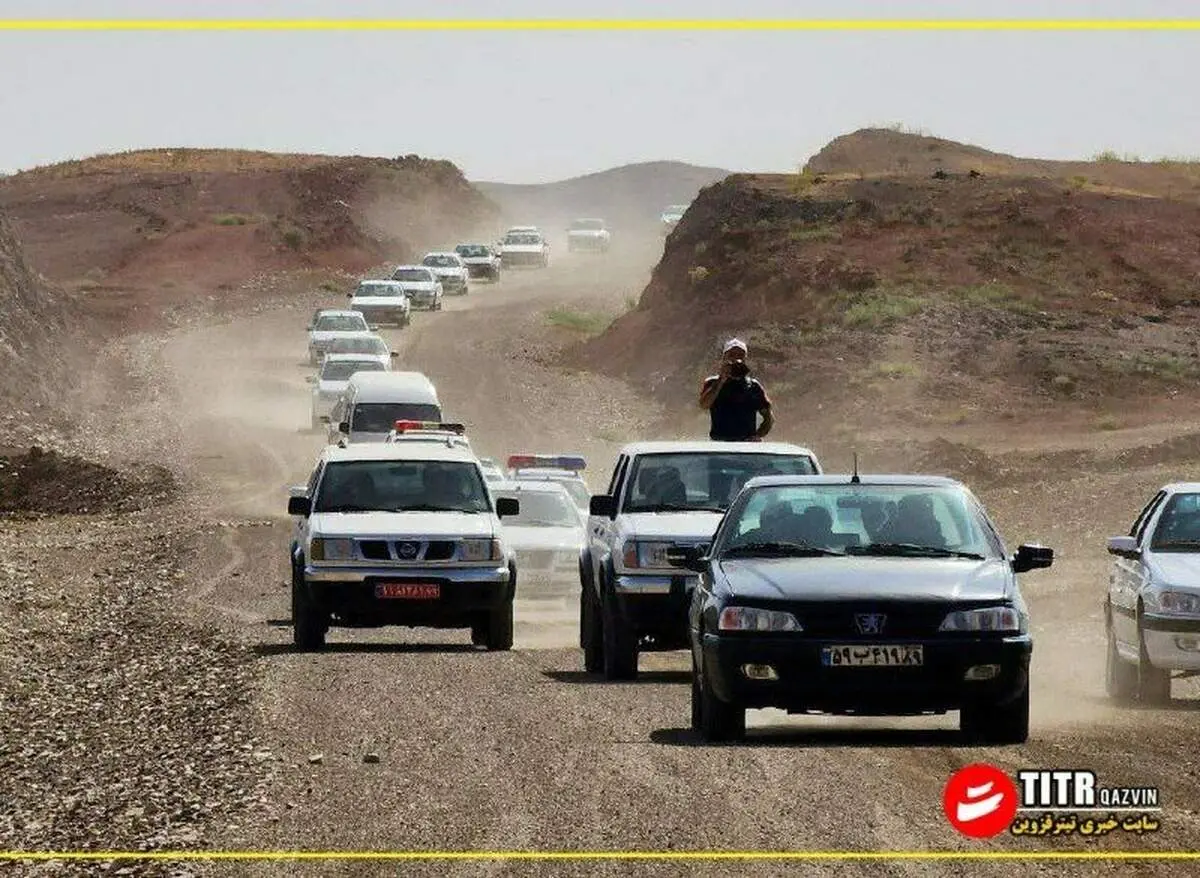 اینجا هالیوود نیست| اسکورت سنگین استاندار قزوین برای بازدید از یک طرح! + ببینید 