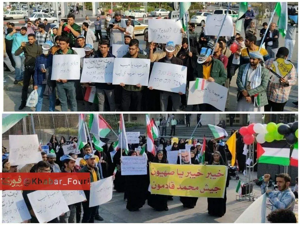 گاف تاریخی دانشجویان انقلابی برای درخواست اعزام به غزه| فرودگاه مهرآباد برای پروازهای داخلی است!
