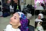 این پیرزن خودش را عروس کرد+عکس
