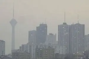  شاخص آلودگی هوای تهران پنجشنبه ۲۳ بهمن ۱۴۰۴