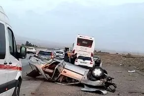 اسامی ۵۷ مصدوم تصادف اتوبوس زائران اعلام شد