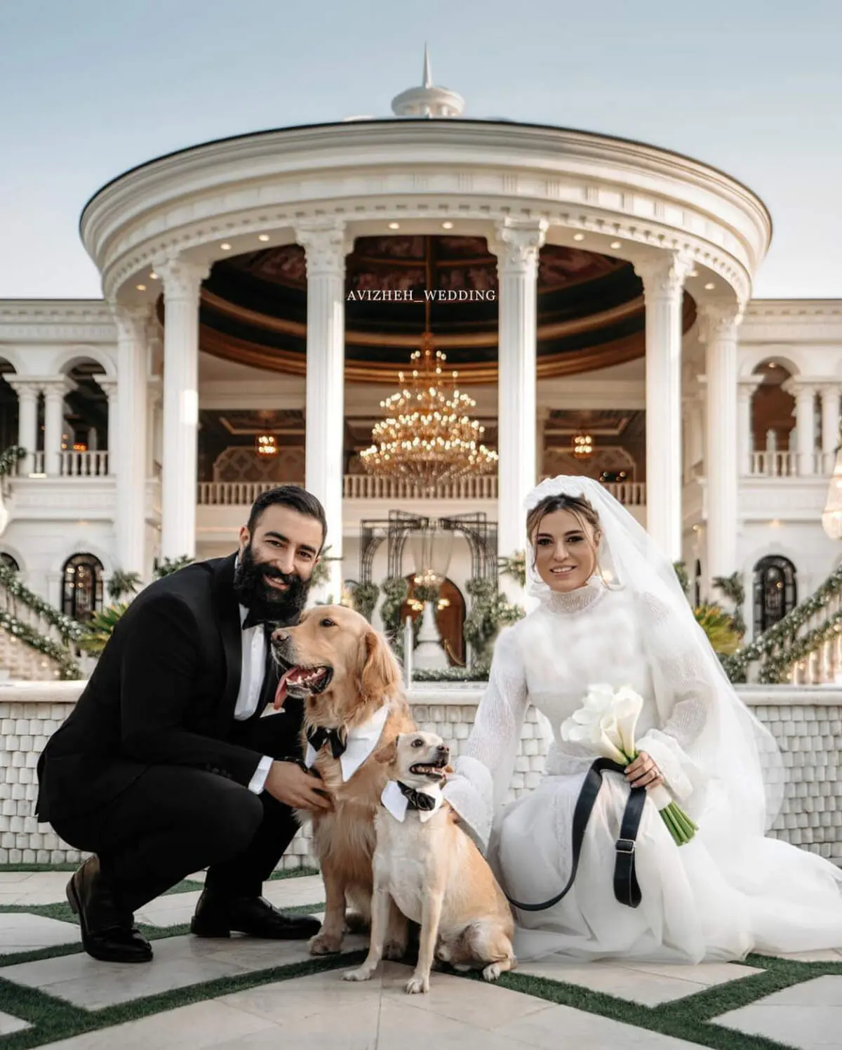 سالگرد ازدواج لاکچری خانم و آقای بازیگر