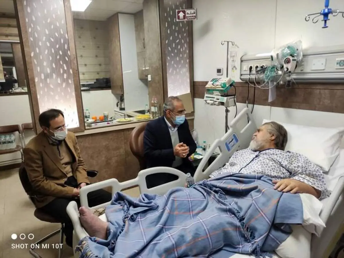 عیادت معاون رئیسجمهور از «طالبزاده»