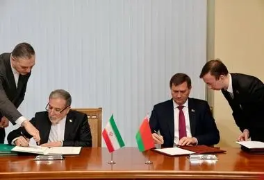 ایران و بلاروس اسناد همکاری امضا کردند 