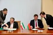 ایران و بلاروس اسناد همکاری امضا کردند 