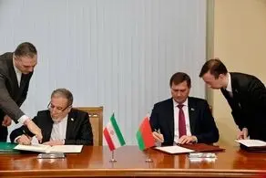 ایران و بلاروس اسناد همکاری امضا کردند 
