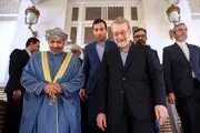 وزیر کشور عمان با لاریجانی دیدار کرد