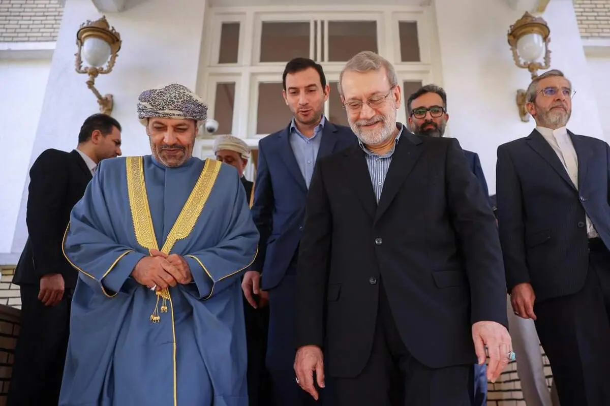 وزیر کشور عمان با لاریجانی دیدار کرد