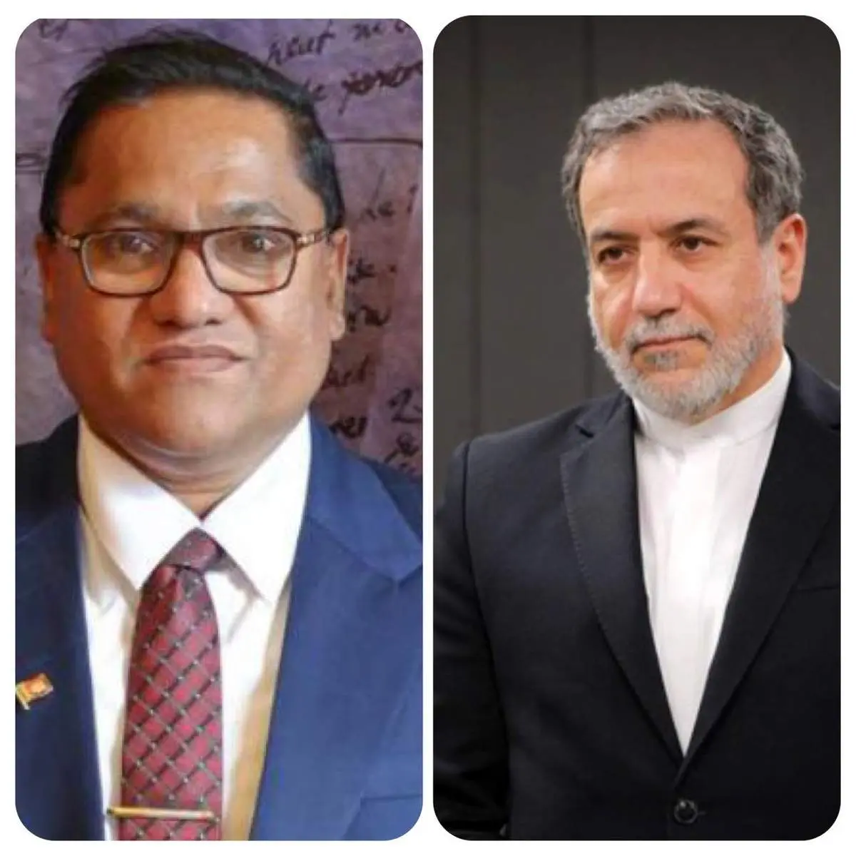 پیام عراقچى به وزیر خارجه سریلانکا