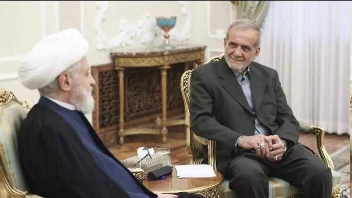 دیدار قائم‌ مقام دبیرکل حزب‌الله با رئیس‌ جمهور