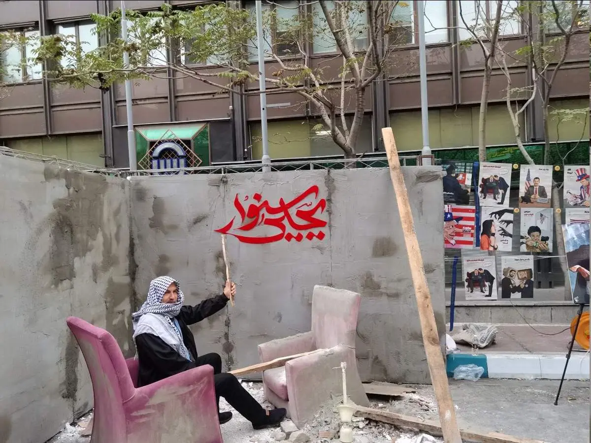 تصویری از شهادت یحیی سنوار در خیابانهای تهران + ببینید