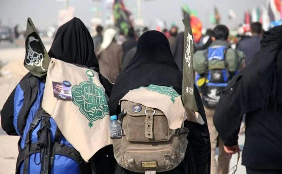 پلاکاردهای جالب مردم در پیاده روی اربعین