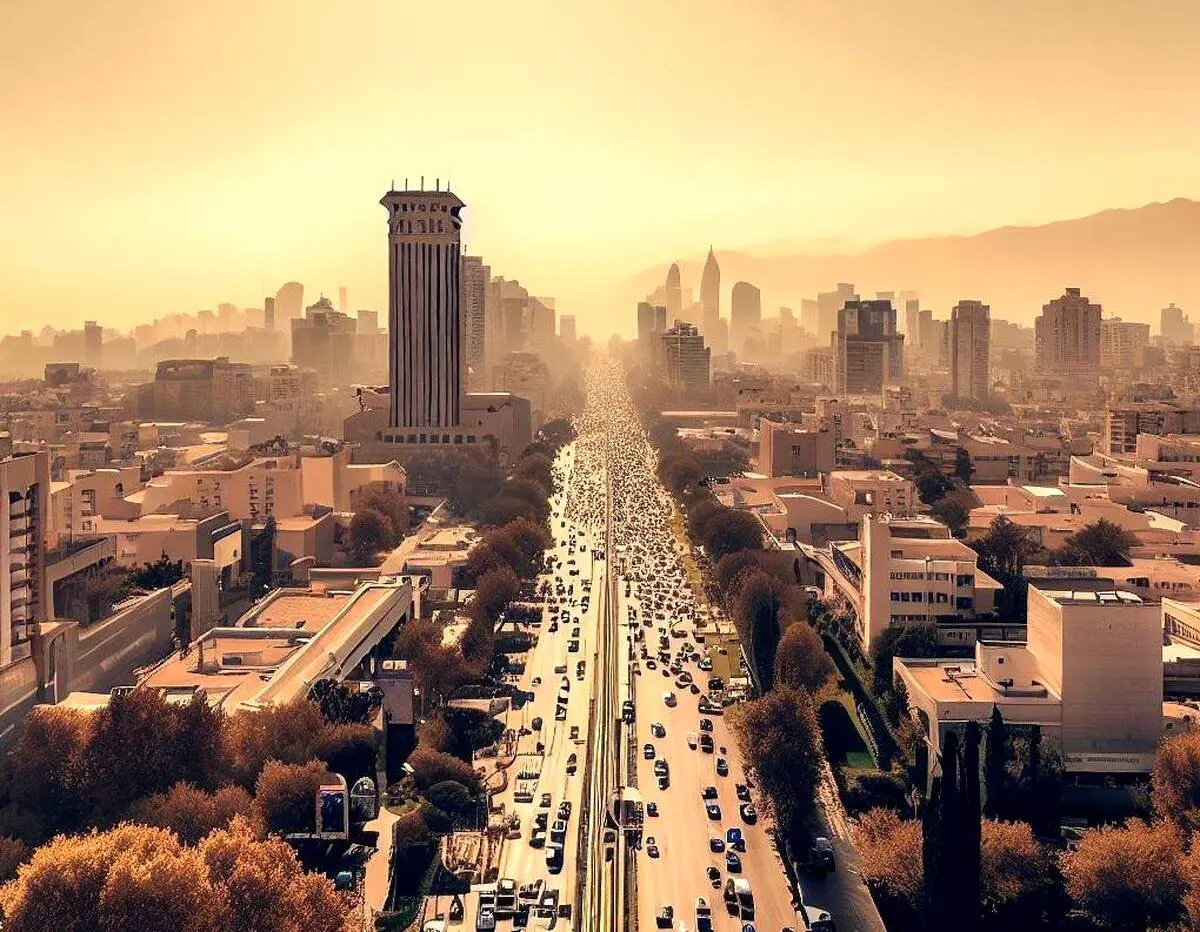 واقعا میدان آرژانتین تهران در ۵۰ سال قبلاین شکلی بوده/ عکس